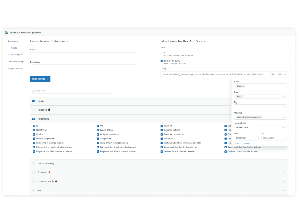 Tableau Connector by Tempo thumbnail 2